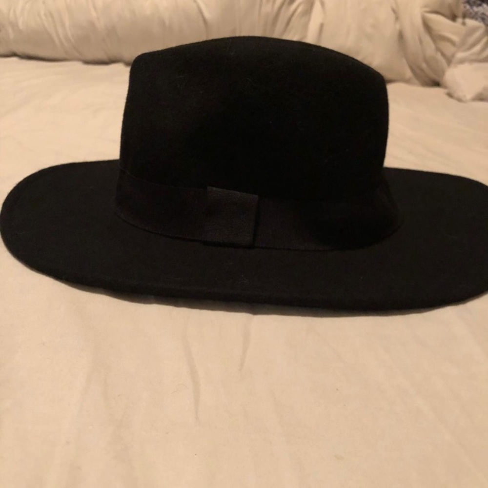 Unisex H&M black fedora from London